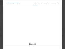 Tablet Screenshot of enrollmentmanagementservices.com